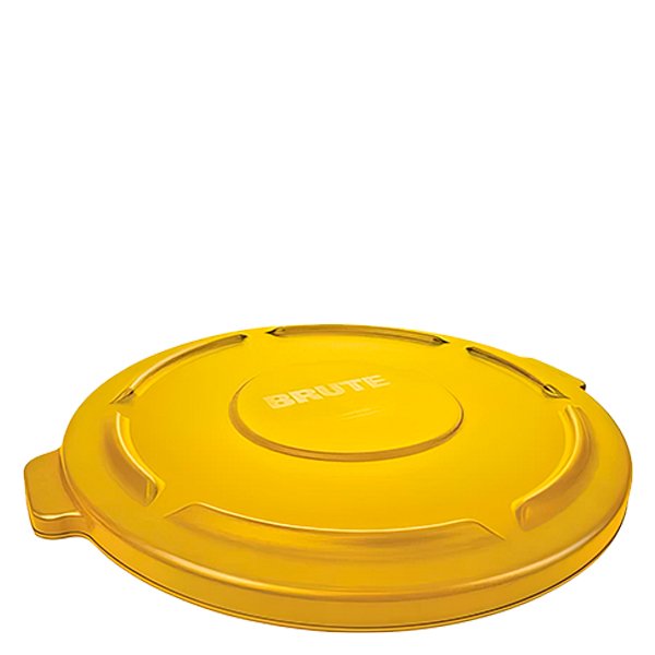 Tapa-plana-para-Brute-General-Amarilla--Rubbermaid-contenedores