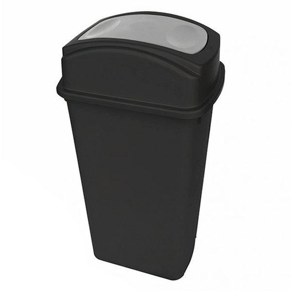 Cesto-80-Litros-Con-Tapa-Balancín-Lateral-Negro-Con-Gris-Cestos-Contenedores