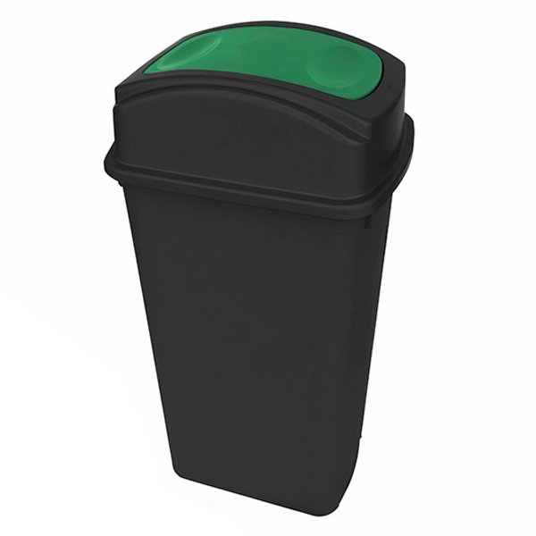 Cesto-80-Litros-Con-Tapa-Balancín-Lateral-Negro-Con-Verde-Cestos-Contenedores